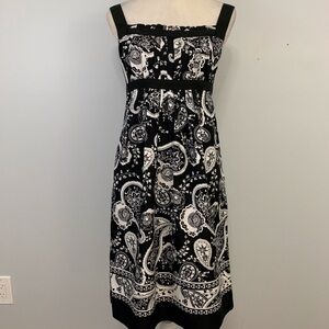 Ann Taylor Loft paisley print dress